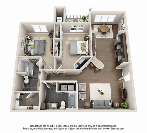 Floor plan Georgetown