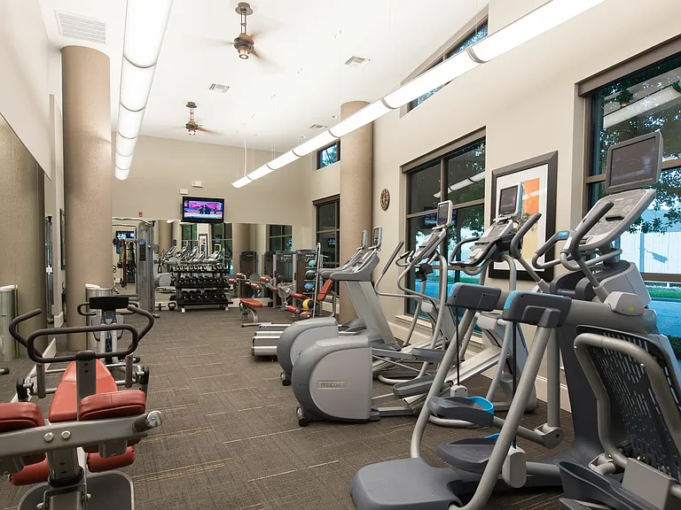 24-Hour Fitness Center with Free Weights