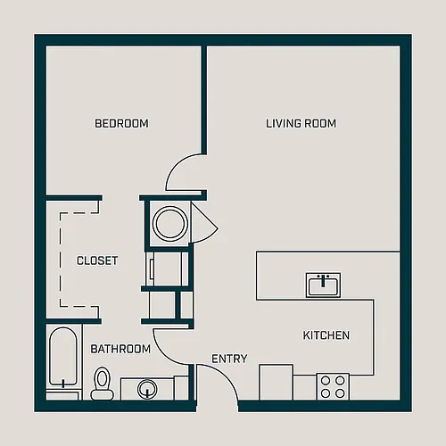 Floor plan The Elmwood
