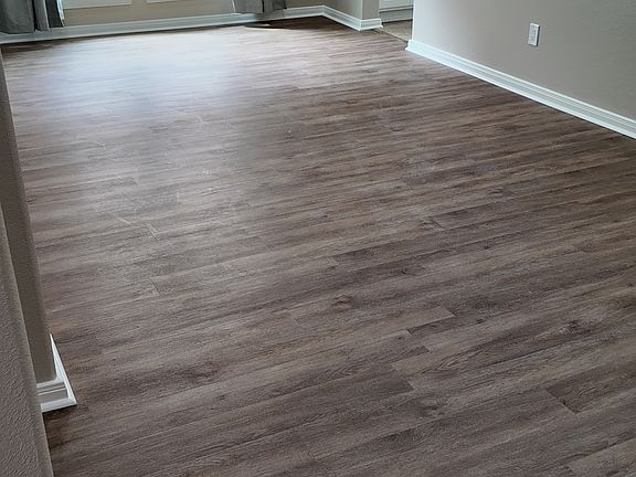 Dining area or potential office off of main entry and connected to the kitchen