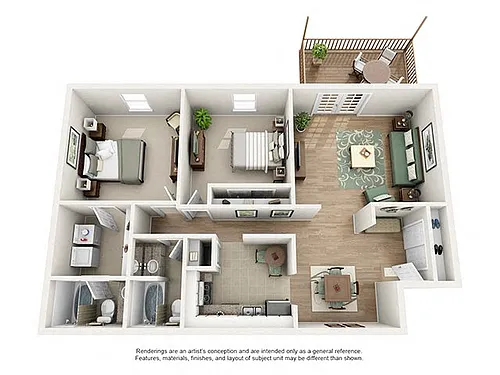 Floor plan The Hollywood