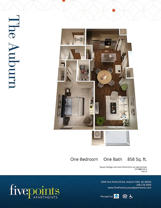 Floor plan The Auburn