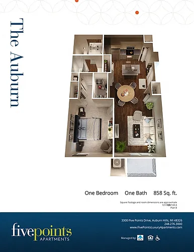 Floor plan The Auburn