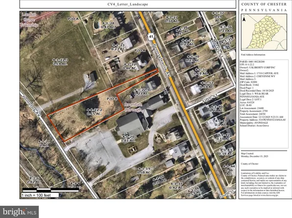 514 Pennsylvania Ave, Avondale, PA 19311