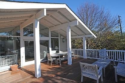 deck area