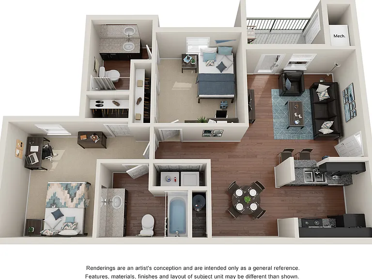 The Landings at Chandler Crossing - Student Living Priced per Bed — Photo 39