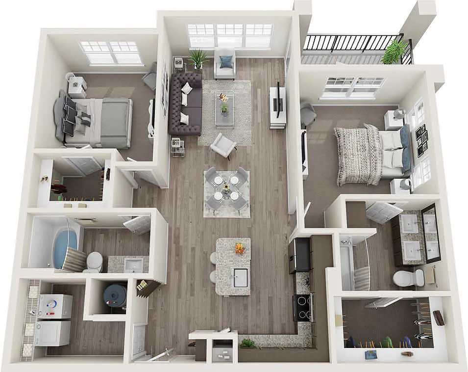 Floor plan B3