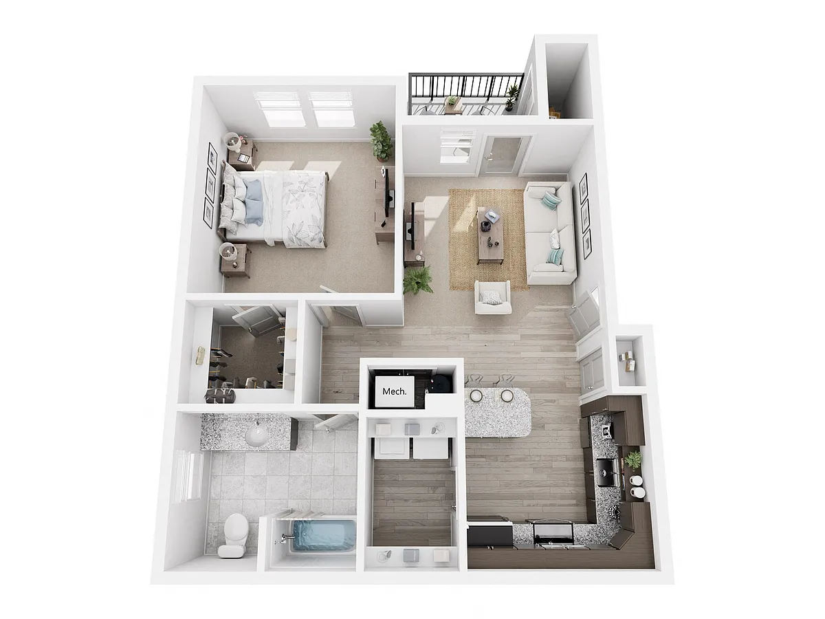 Floor plan Chickadee
