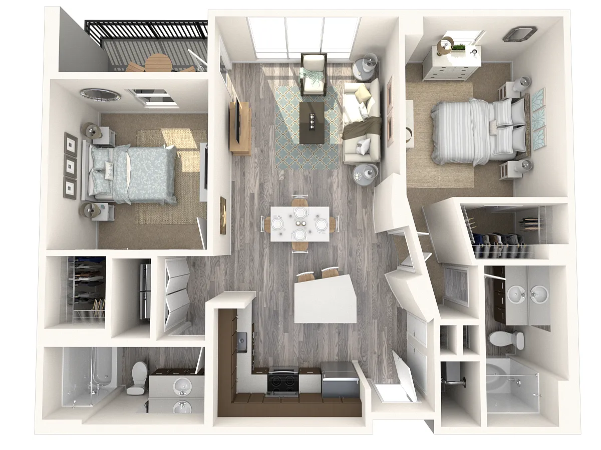 Floor plan Chrysler Classic