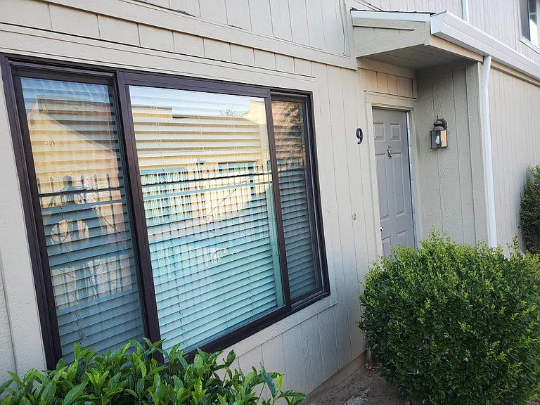 Exterior view of Living Room window