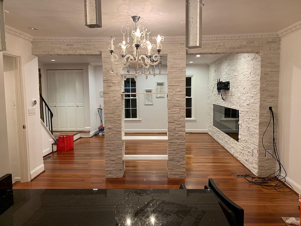 View from Kitchen back towards entry and Living Area