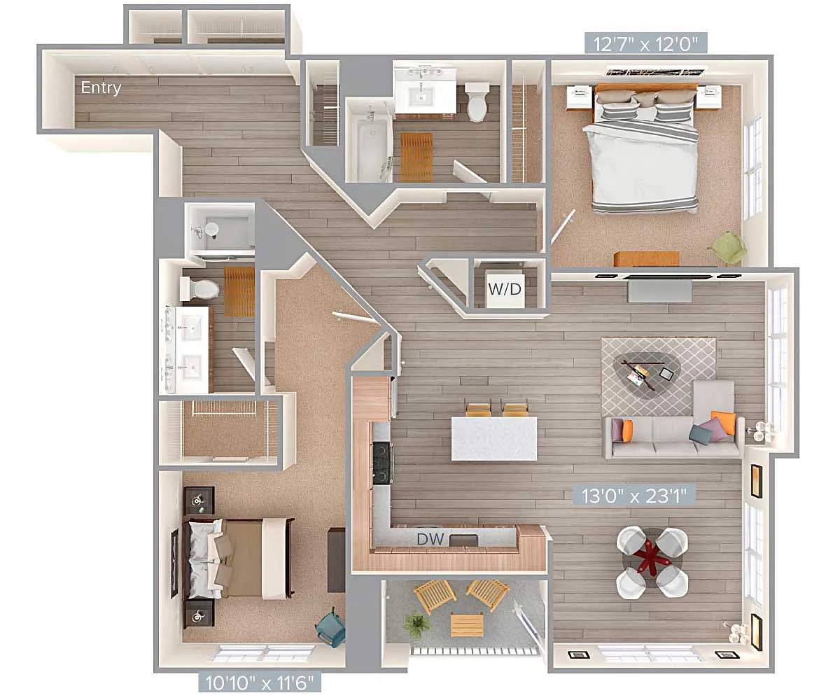 Floor plan B14-1320