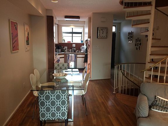 Dining area and kitchen