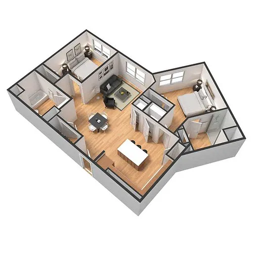 Floor plan THE GREYLOCK