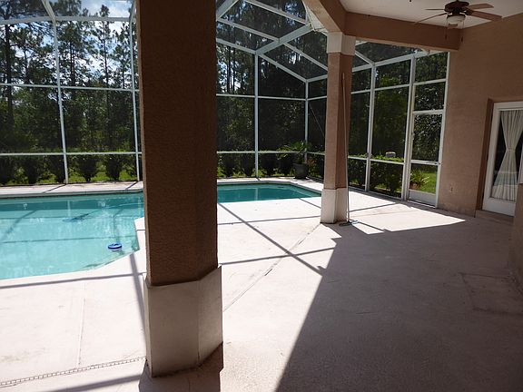 Pool deck and patio
