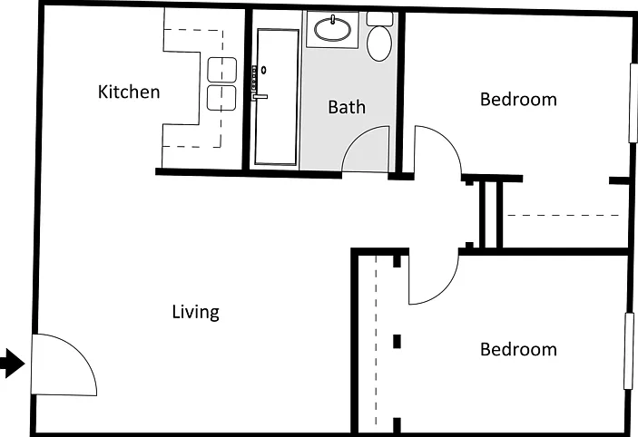 Campus Walk Apartments — Photo 36