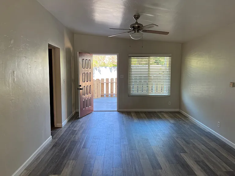 living room looking to front door