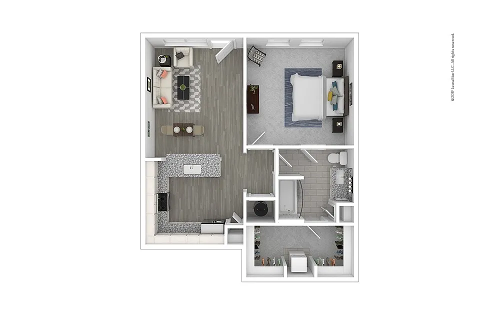 Floor plan The Blue Ridge