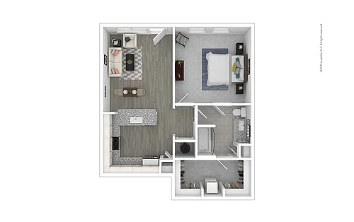 Floor plan The Blue Ridge