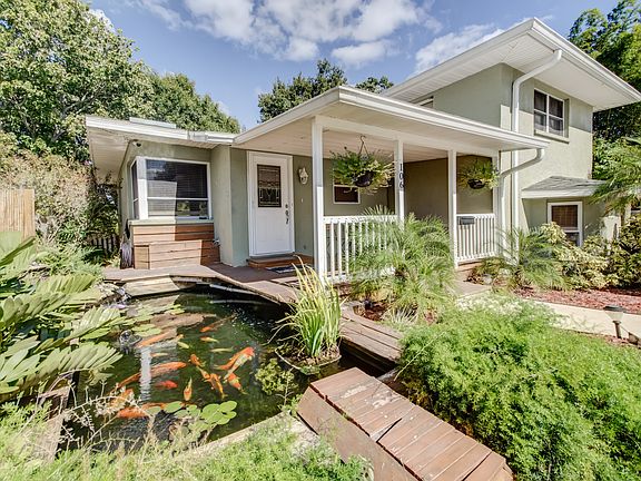 Koi Pond off front porch