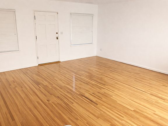 Front door, living room.