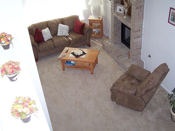 a view from upstairs