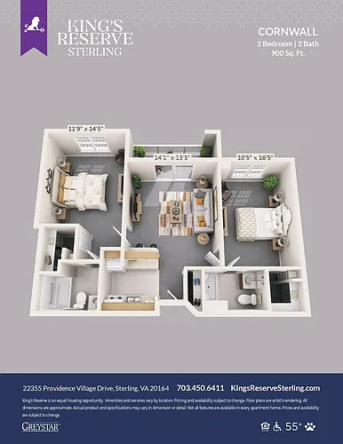 Floor plan C-R