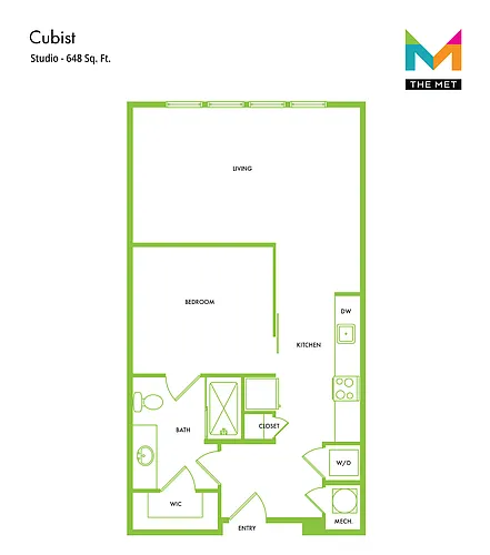 Floor plan Cubist
