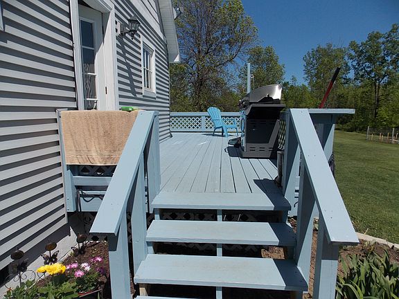 Rear Deck Stairs