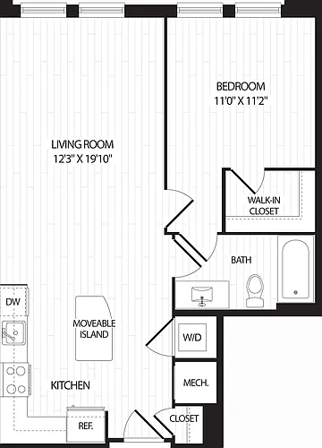 Floor plan A13