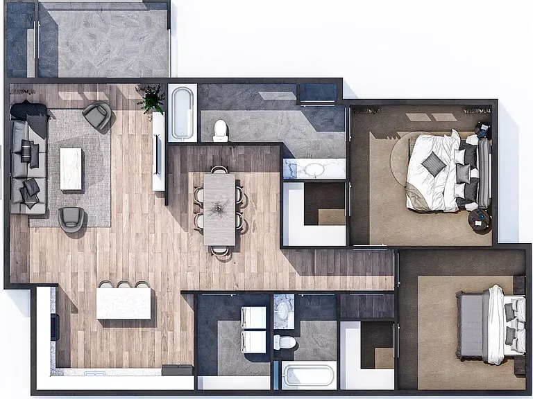 Zimmerman Luxury Apartments — Photo 71
