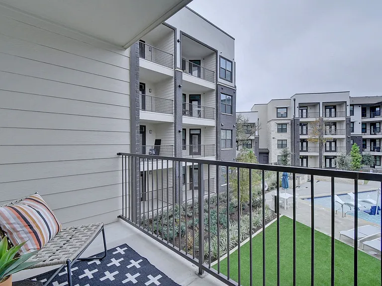 Enjoy the beautiful Austin weather with ourdoor living space.