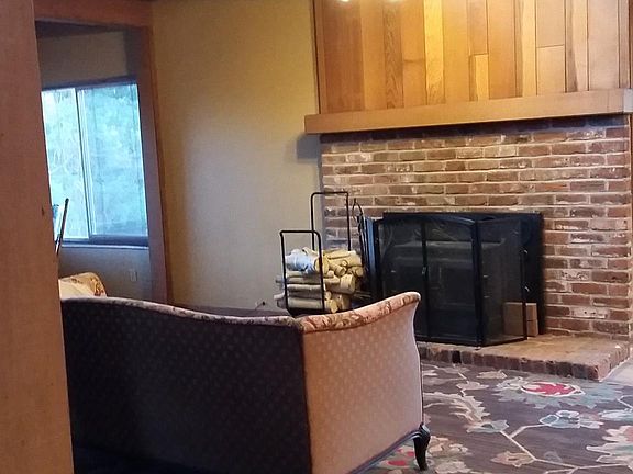 Main living room, loft above.