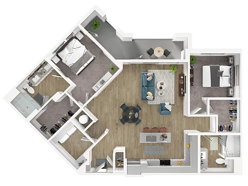 Floor plan B4