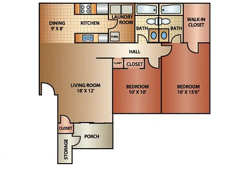 Floor plan Oak