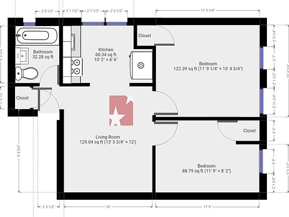 5th image of 3127 35th St APT 3F