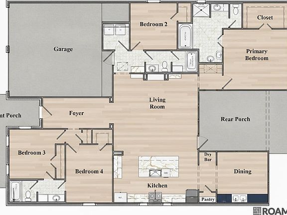 3rd image of 4432 Camargue Ave