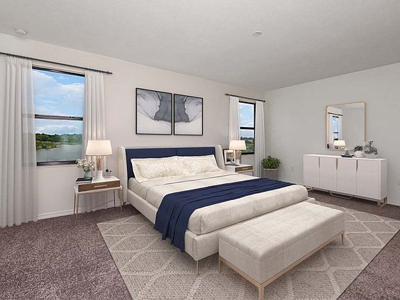 Juniper home plan - second floor owner s suite William Ryan Homes Tampa