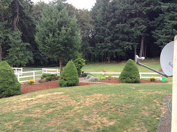 View towards 2 acres of wood