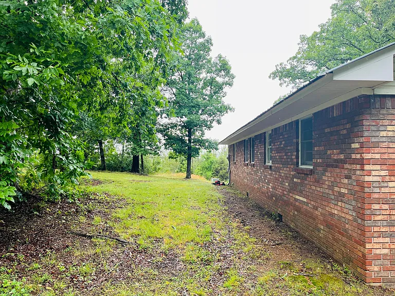Partial View of Back Yard
