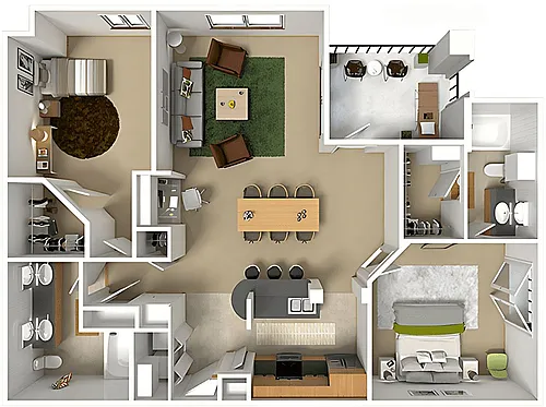 Floor plan B4