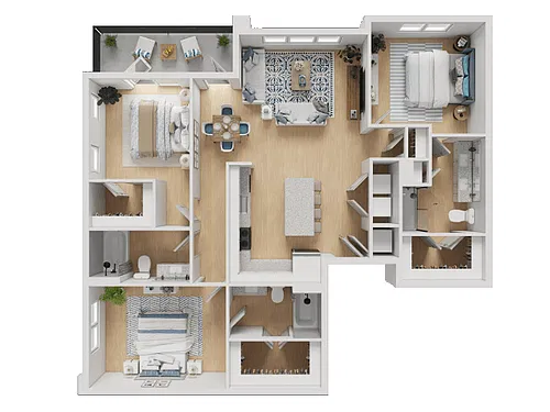 Floor plan C3