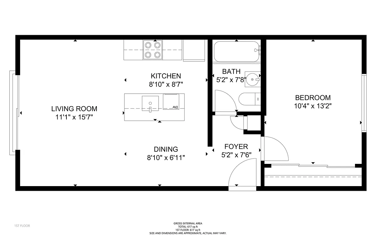 Floor plan B1