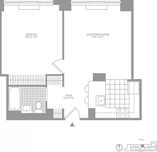 1st image of 111 Worth St APT 16F