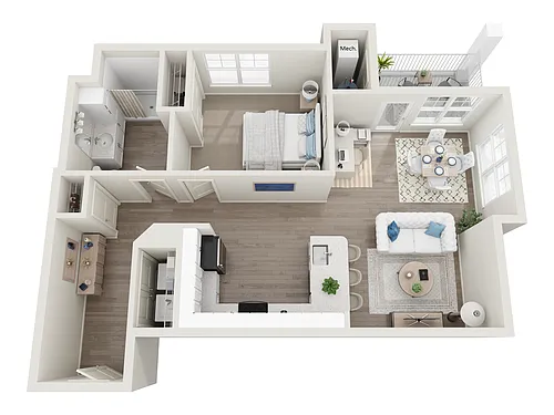 Floor plan The Rivana
