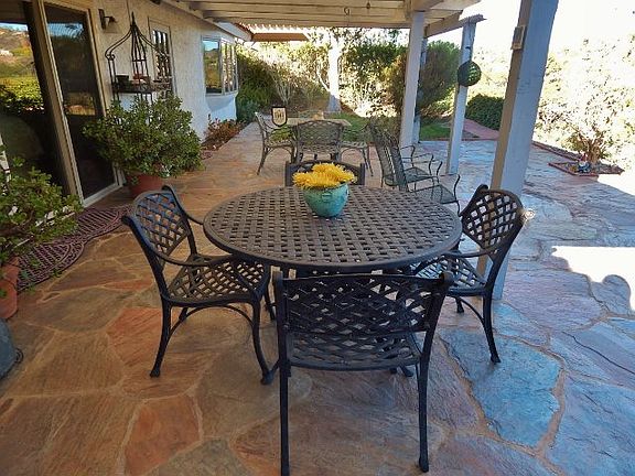 Patio outdoor entertaining