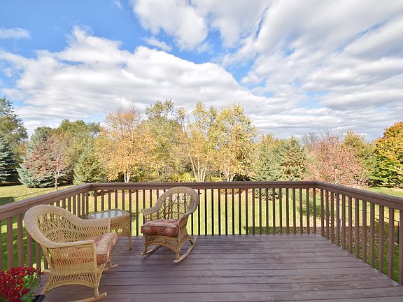 Freshly Stained 14x14 Deck