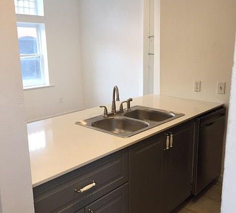 Sink and Cabinets