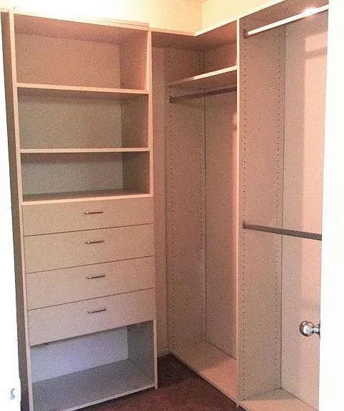 Master bedroom closet