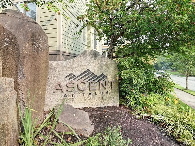 property located in the Ascent Community in Issaquah Talus
